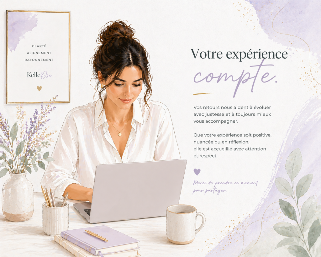 Illustration d'une femme remplissant le formulaire de contact.