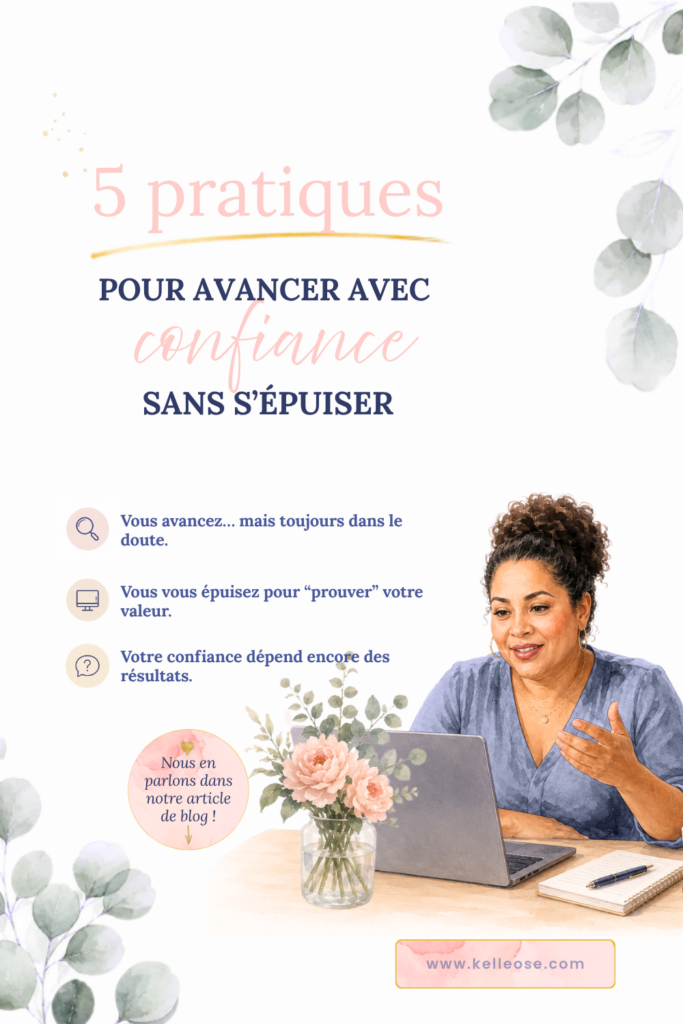 Épingles Pinterest-Avancer avec confiance.