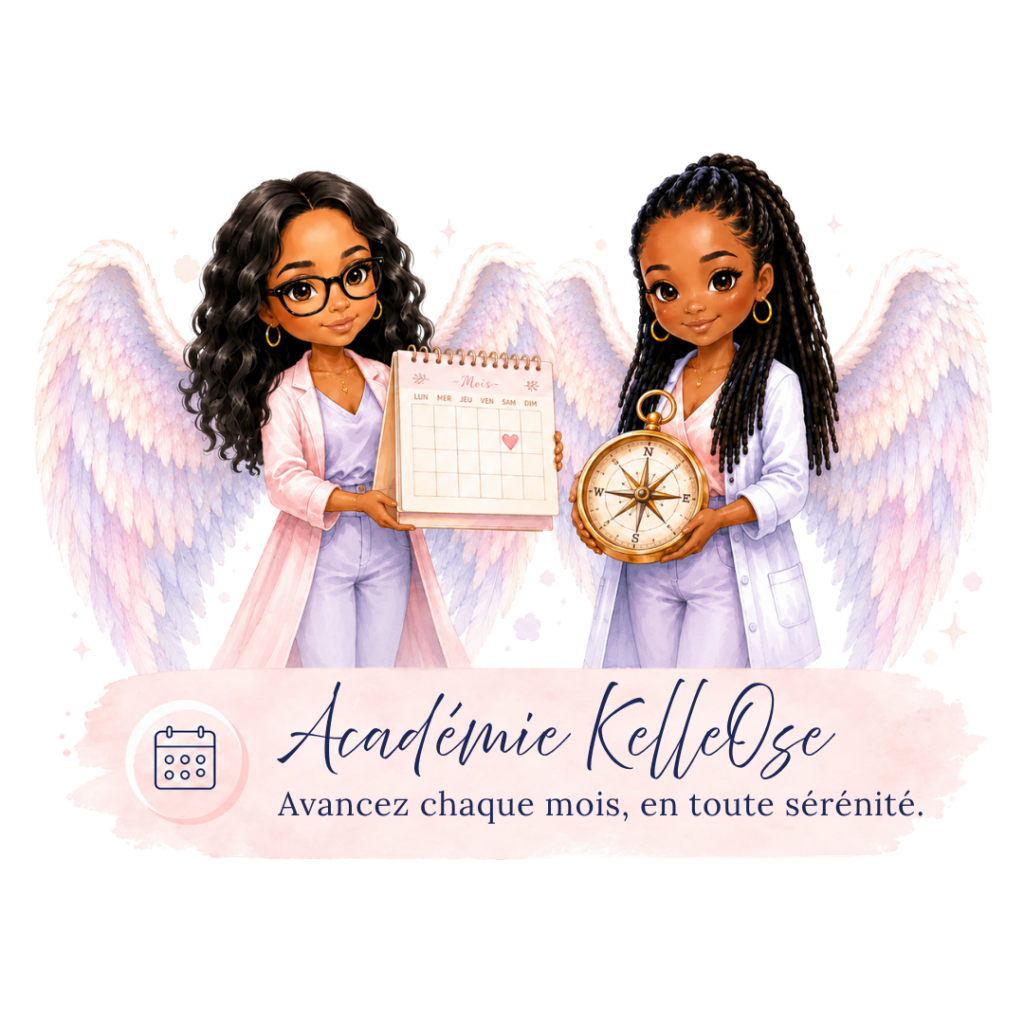 Illustration pour présenter Les Anges digitales-Académie KelleOse.